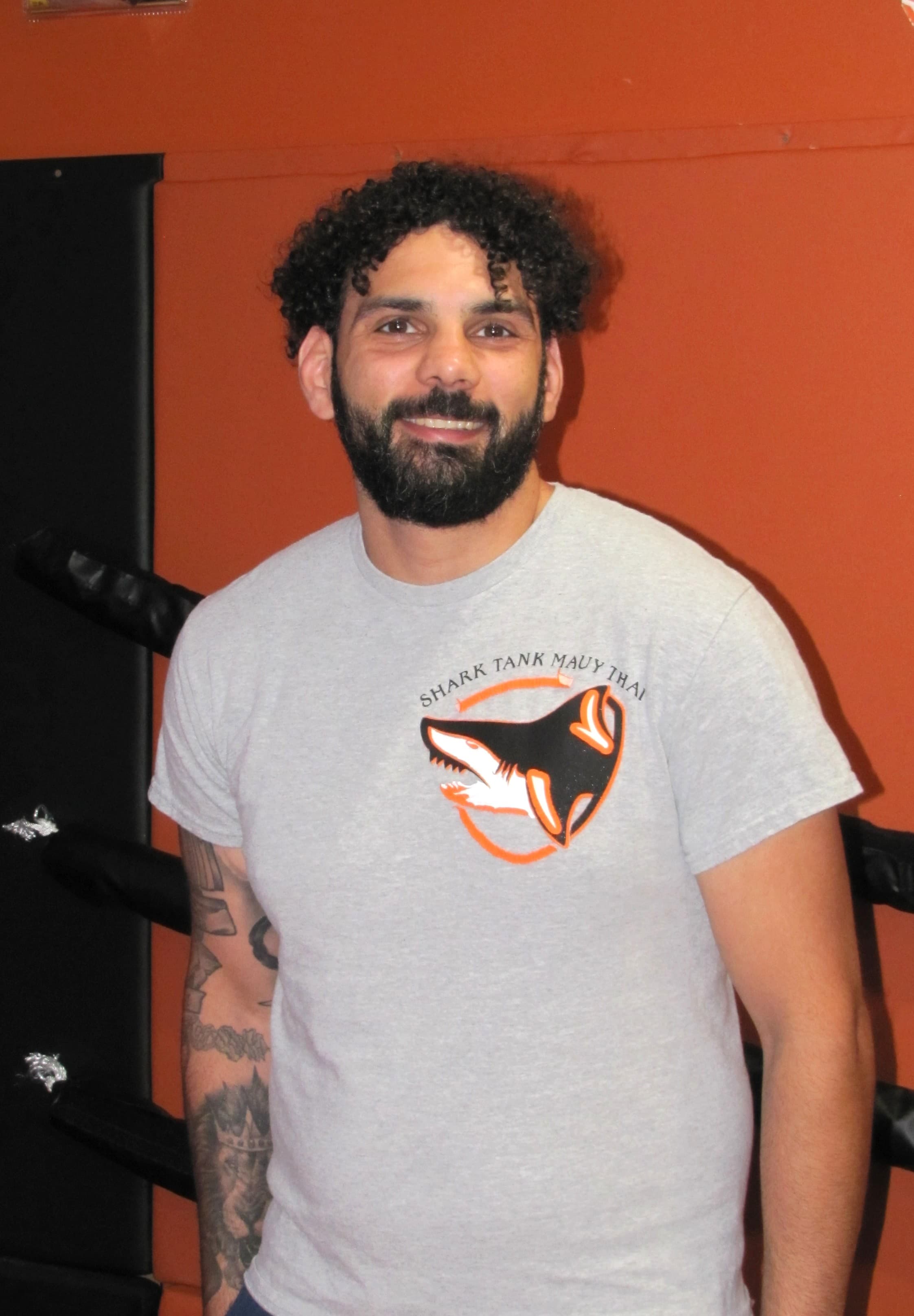 Coach Omar Samid, head instructor at Shark Tank Muay Thai