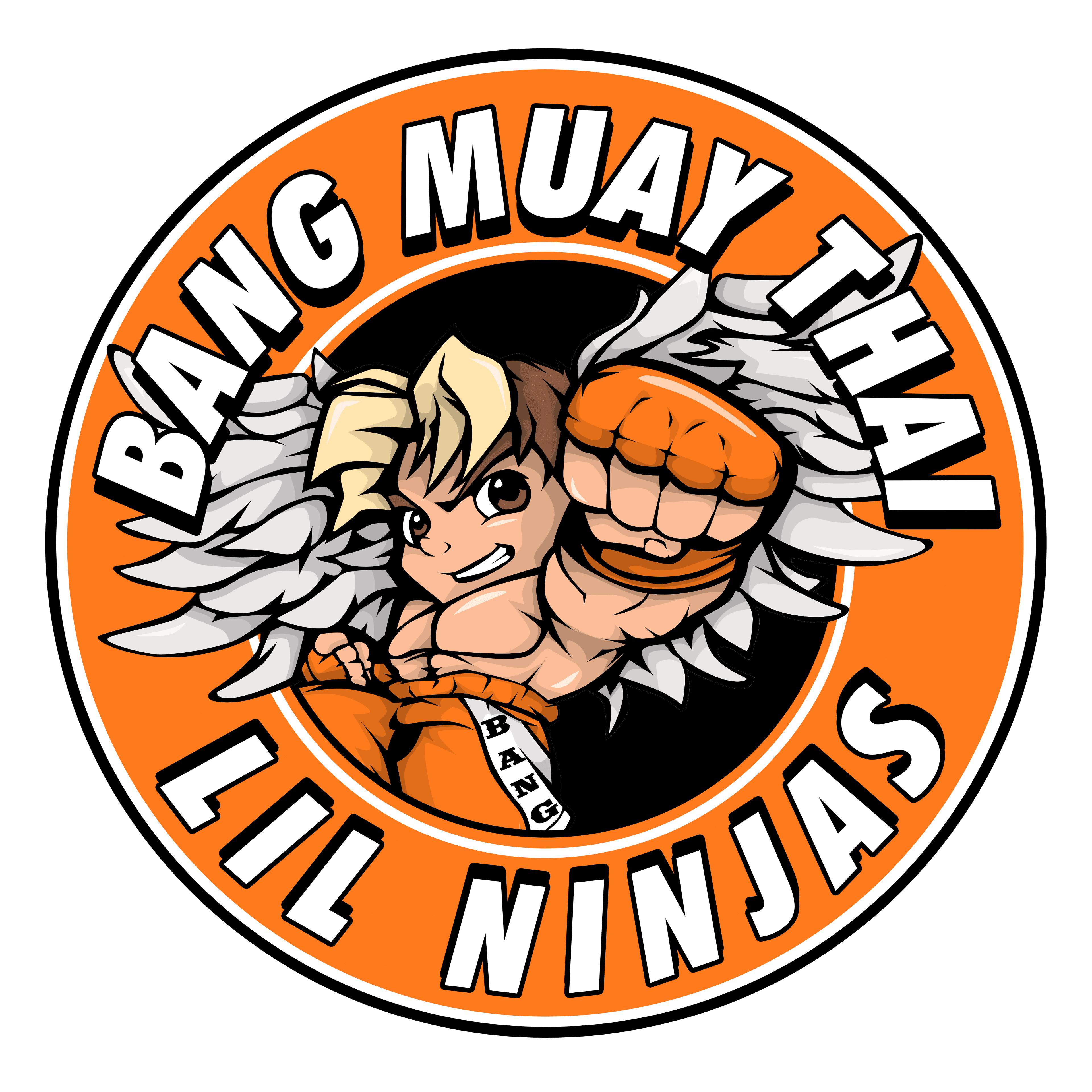 Kids Muay Thai class at Shark Tank